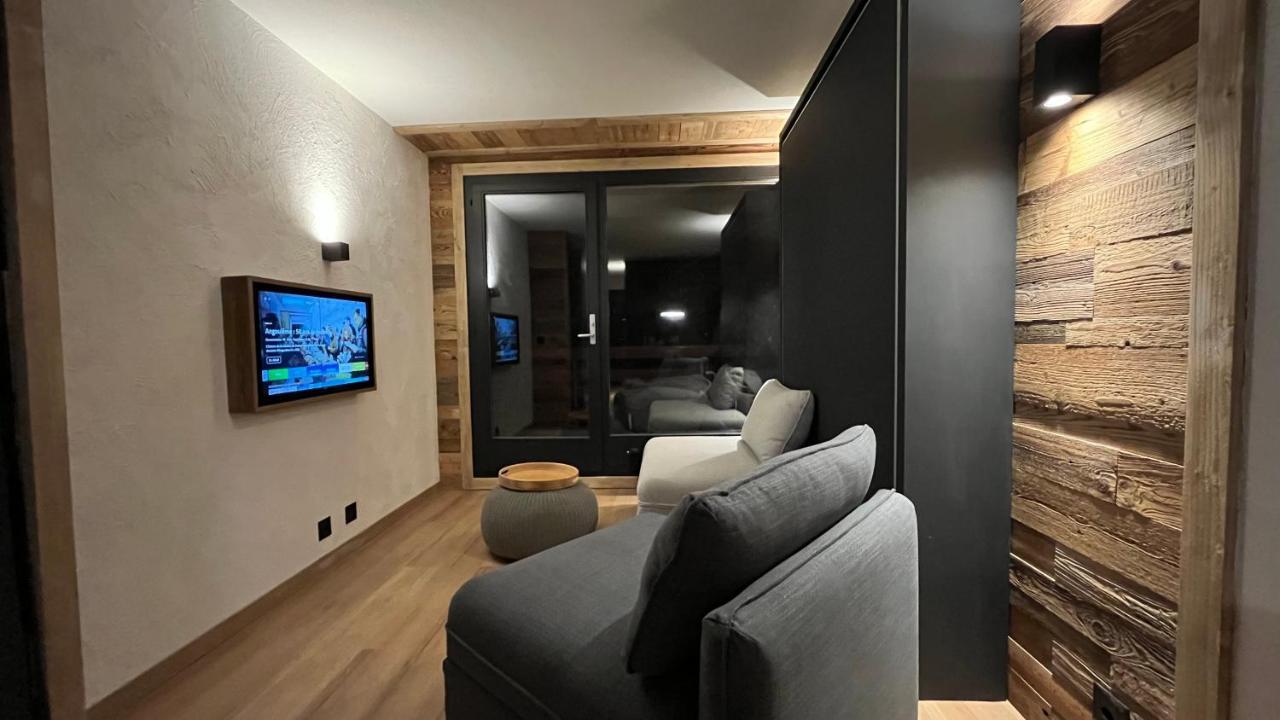 Les Cerfs - Appartement & Studio - Anzère Exterior foto