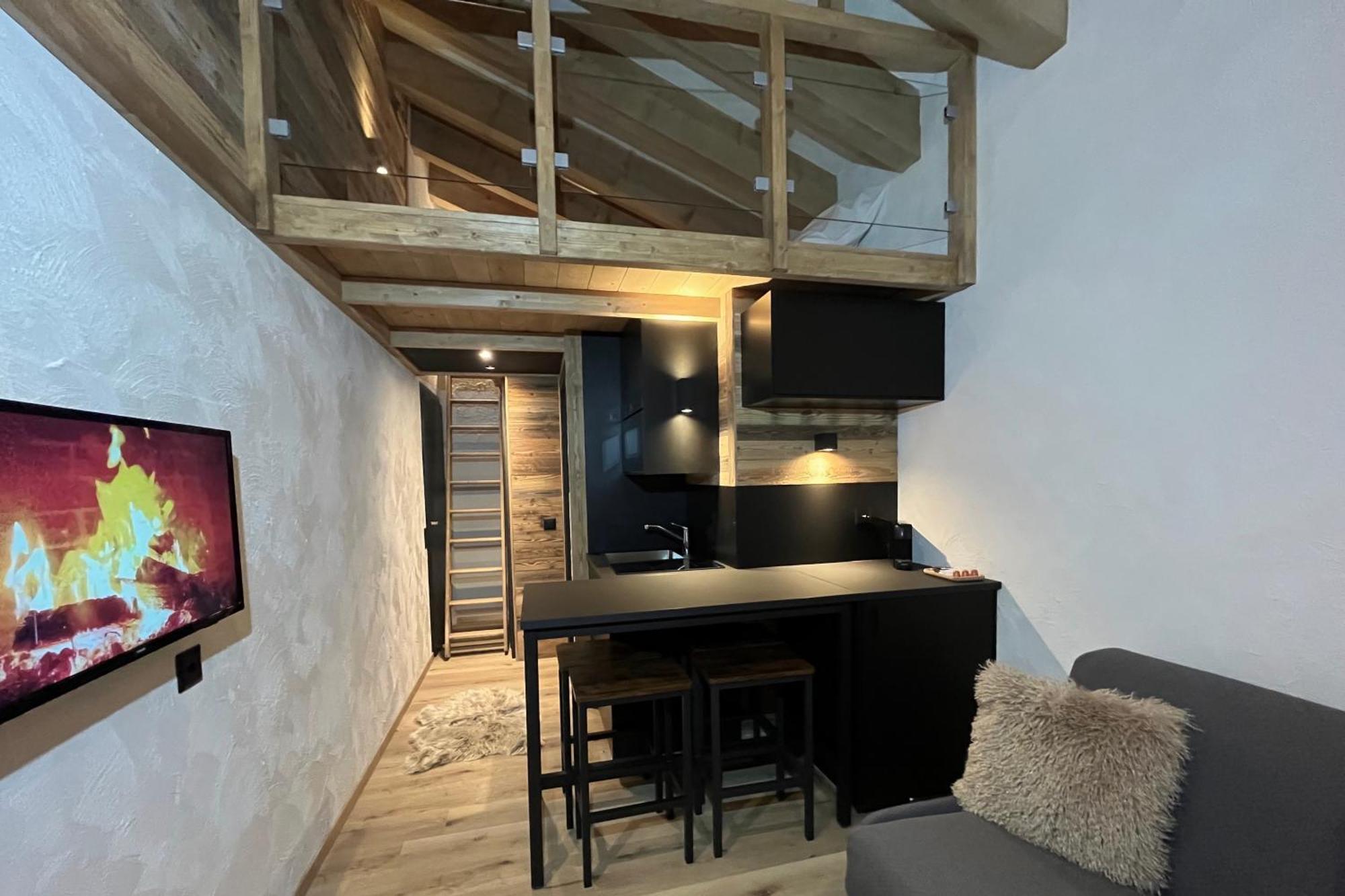 Les Cerfs - Appartement & Studio - Anzère Exterior foto