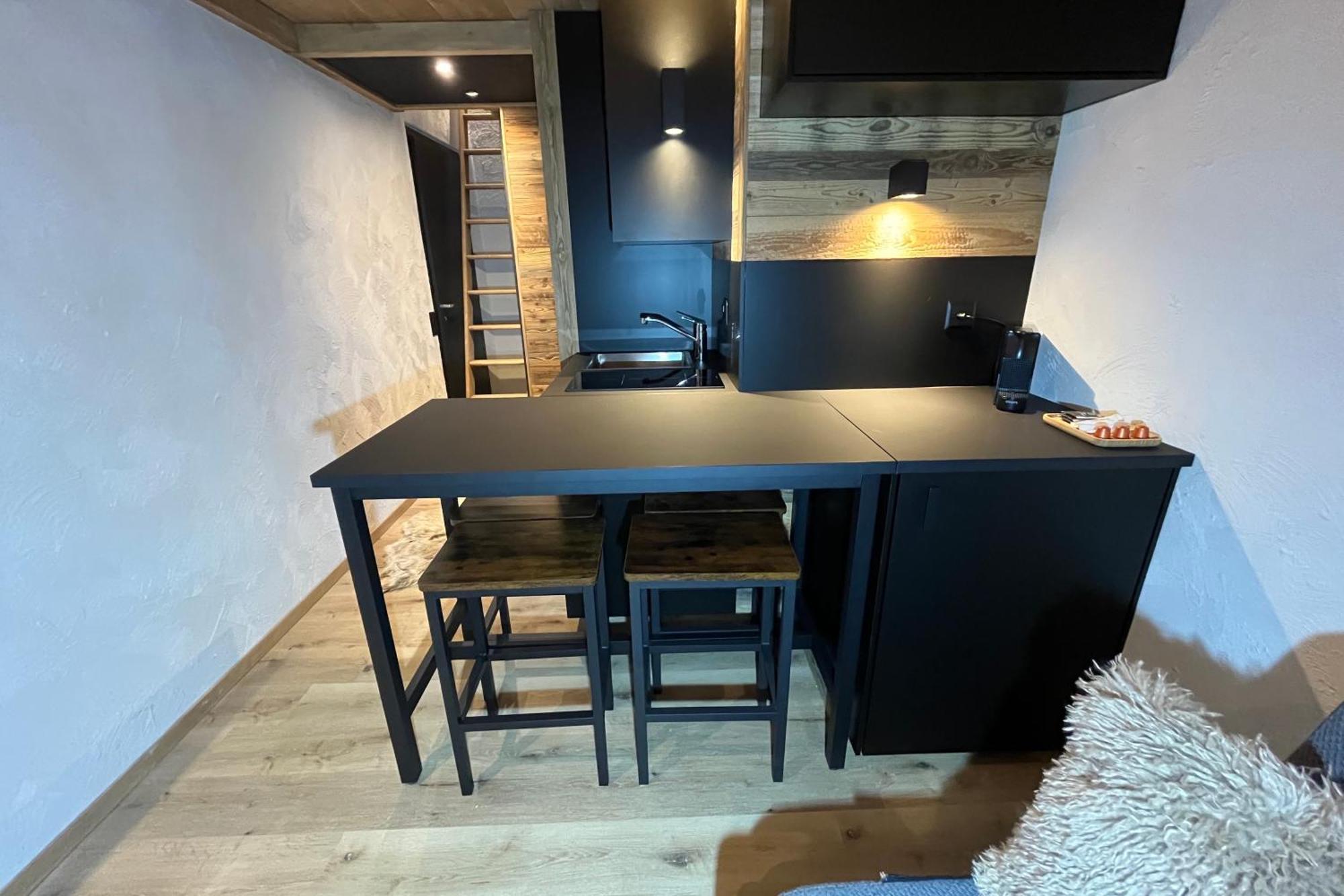 Les Cerfs - Appartement & Studio - Anzère Exterior foto