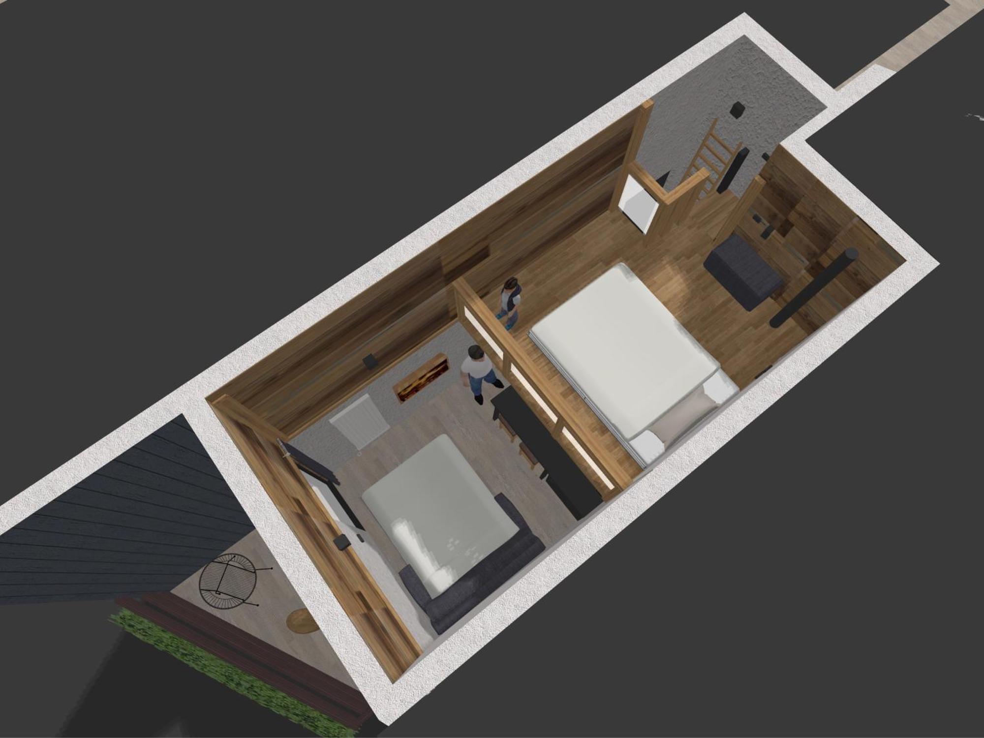Les Cerfs - Appartement & Studio - Anzère Exterior foto